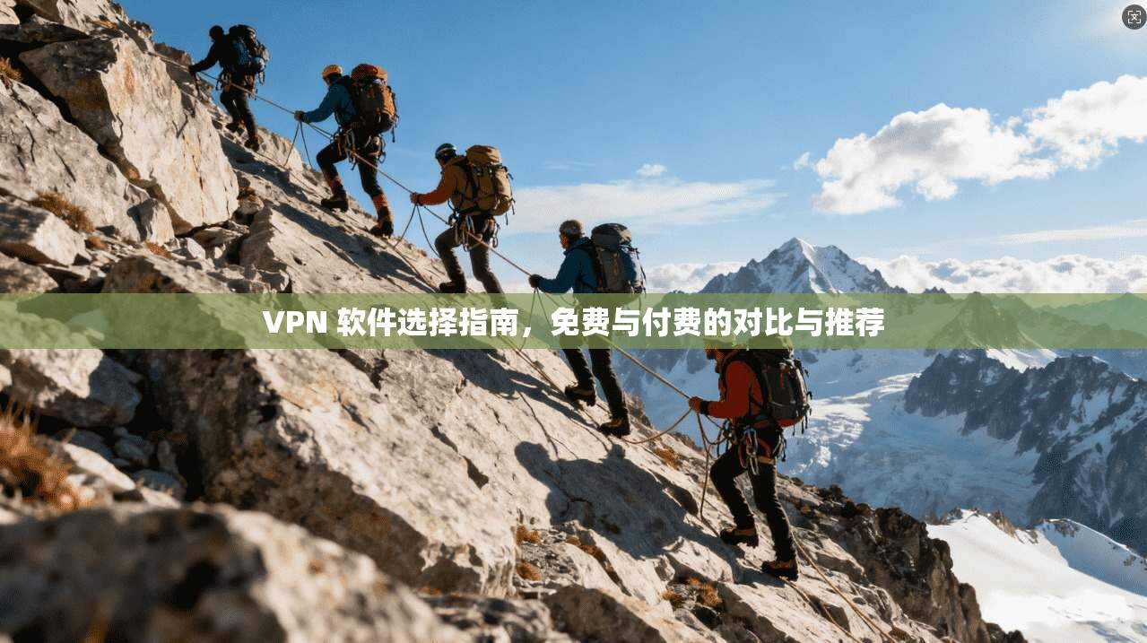 VPN 软件选择指南，免费与付费的对比与推荐