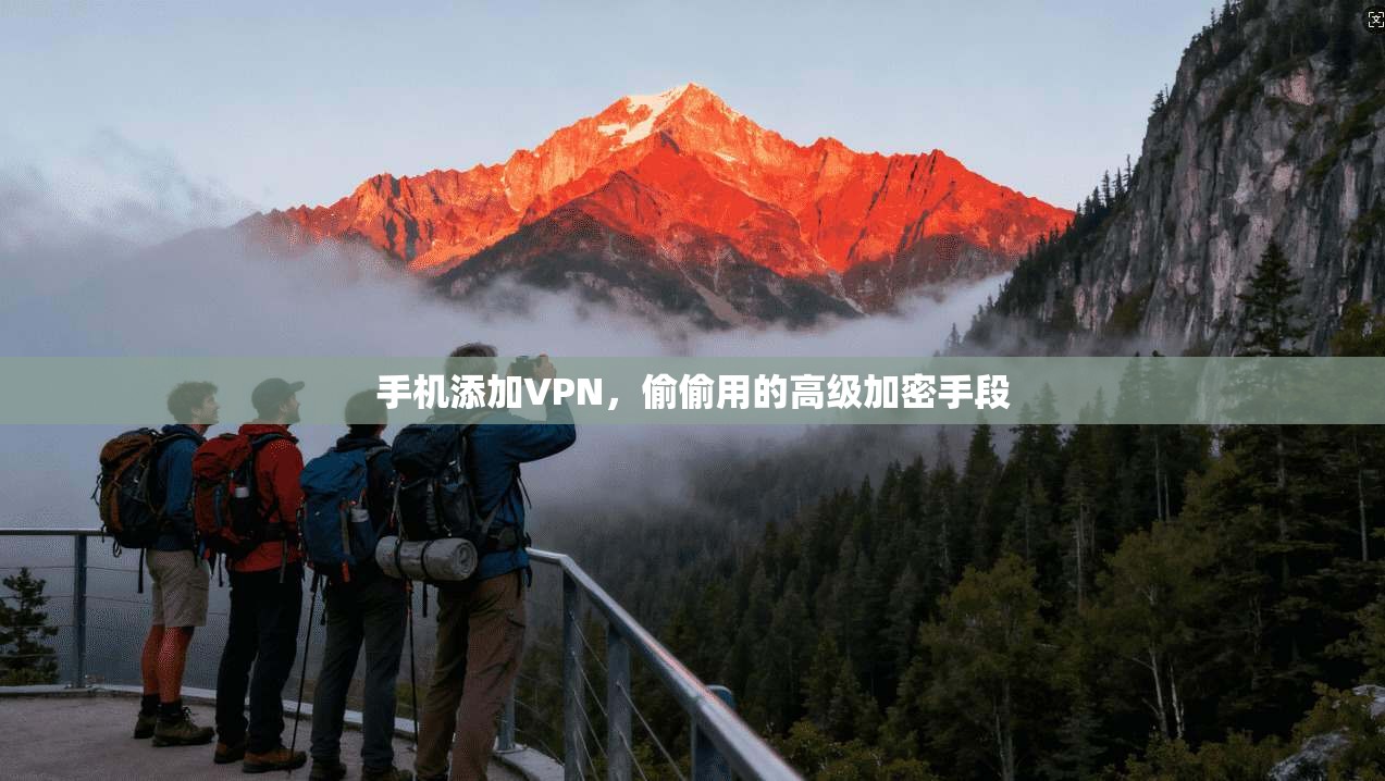 手机添加VPN，偷偷用的高级加密手段