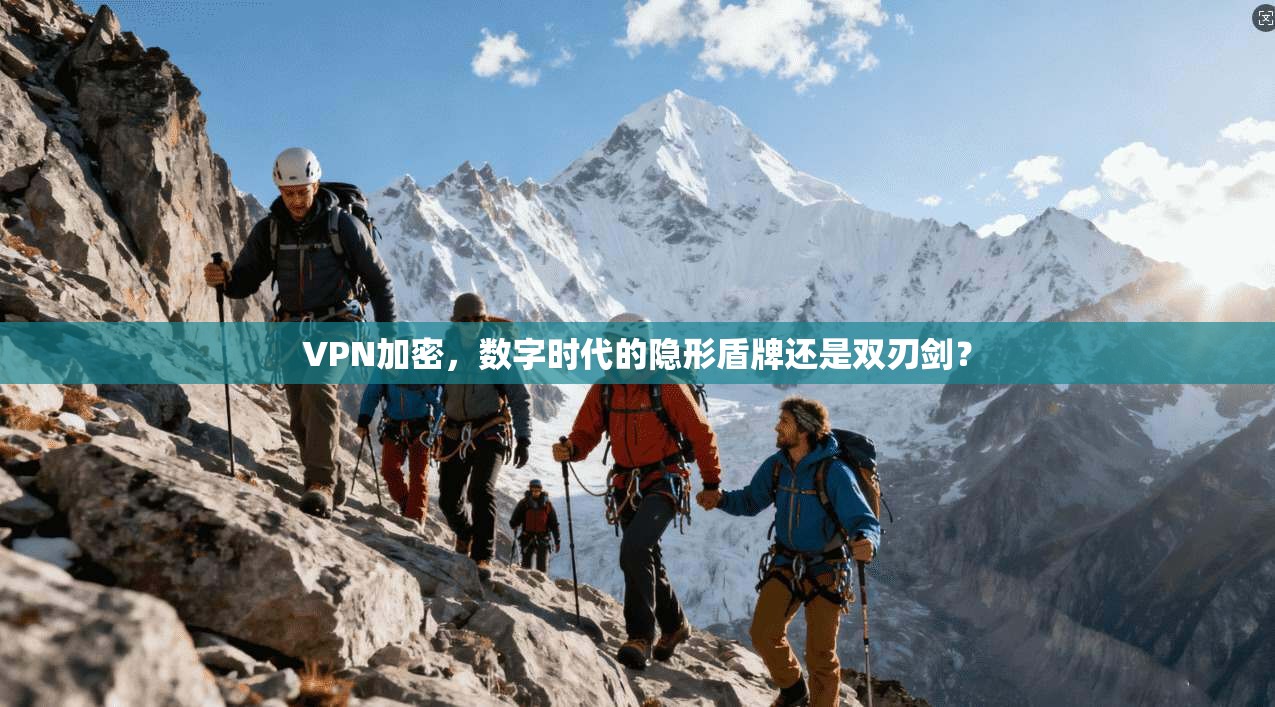 VPN加密，数字时代的隐形盾牌还是双刃剑？