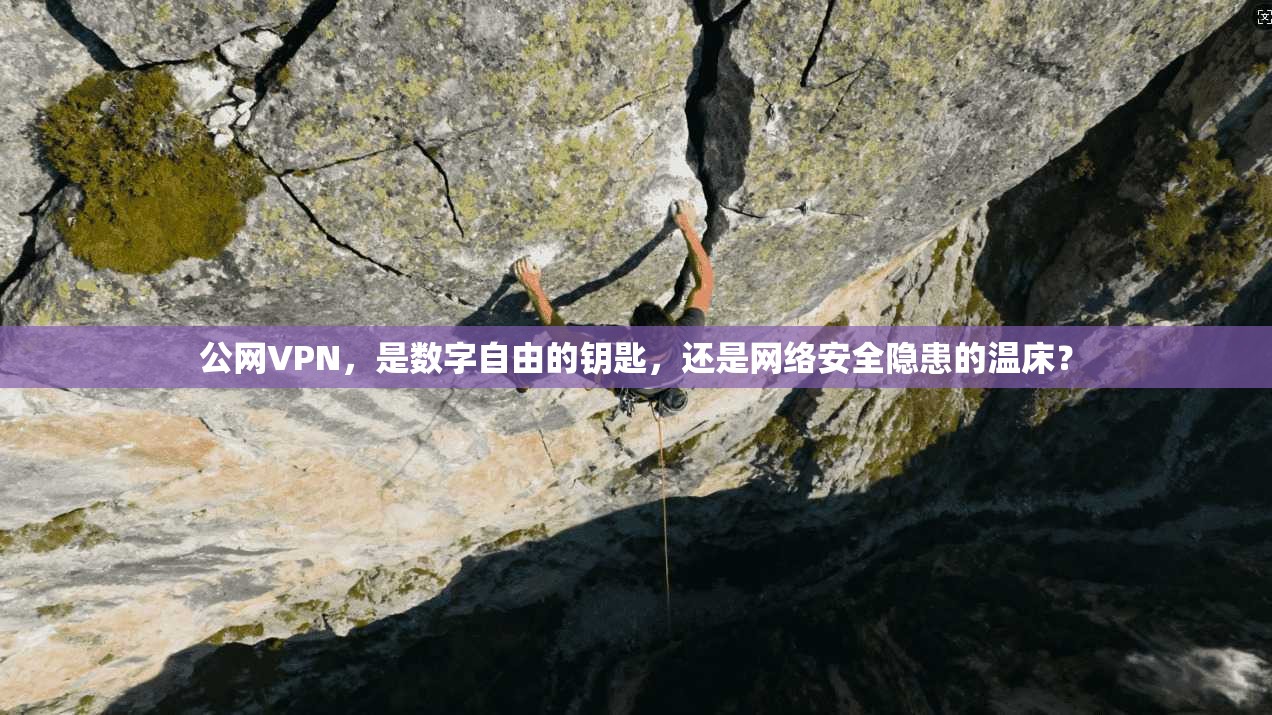 公网VPN，是数字自由的钥匙，还是网络安全隐患的温床？