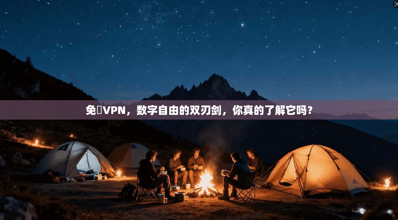 免賛VPN，数字自由的双刃剑，你真的了解它吗？