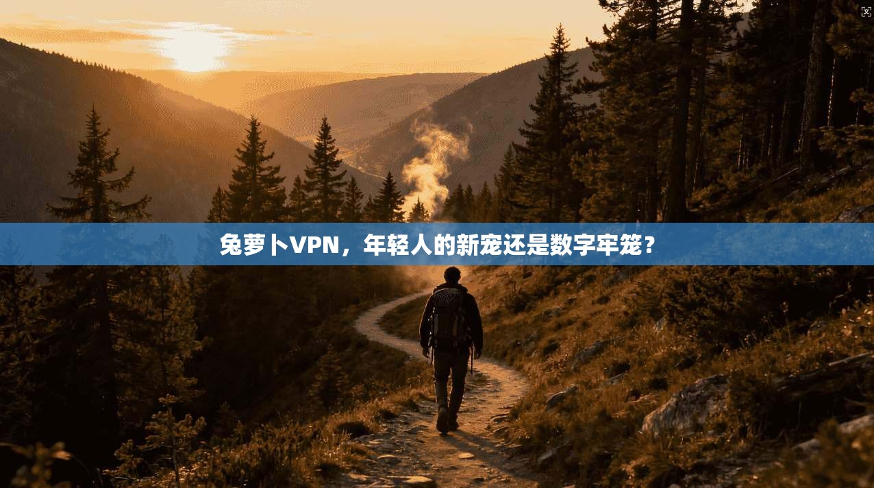 兔萝卜VPN，年轻人的新宠还是数字牢笼？