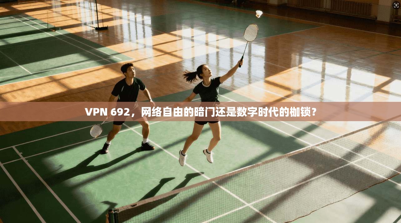 VPN 692，网络自由的暗门还是数字时代的枷锁？