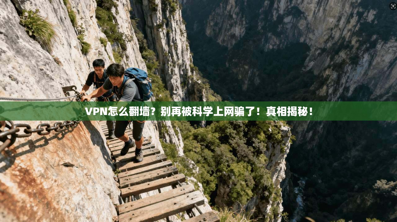 VPN怎么翻墙?别再被科学上网骗了!真相揭秘!