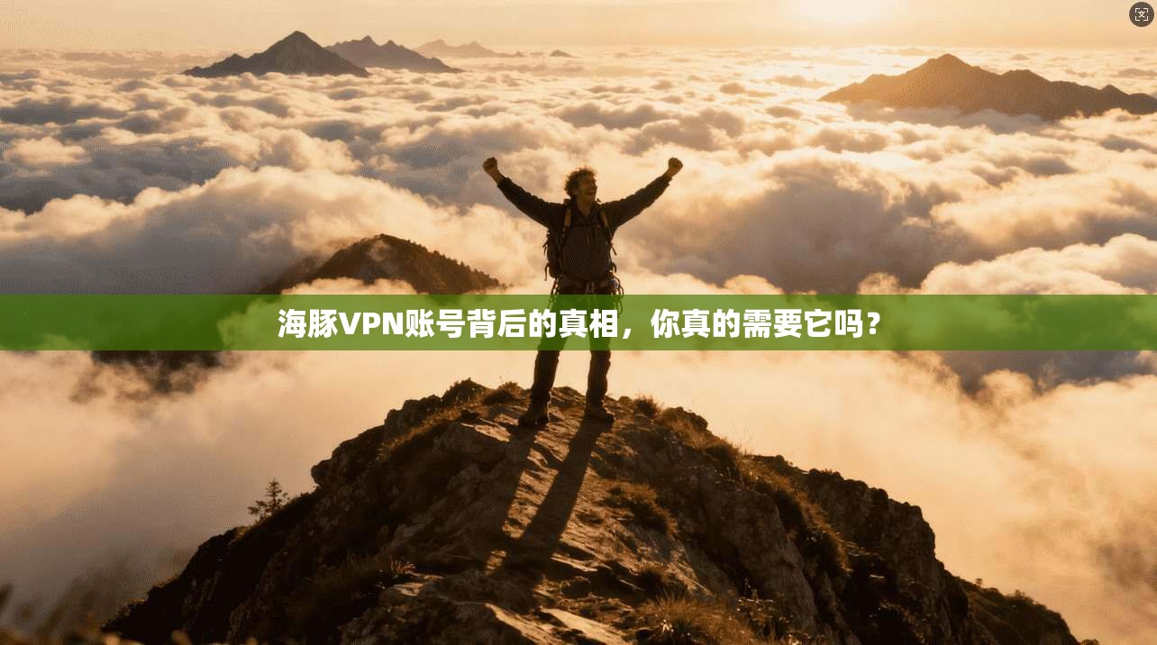 海豚VPN账号背后的真相,你真的需要它吗?