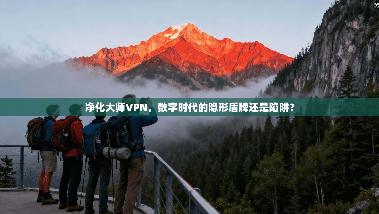 净化大师VPN，数字时代的隐形盾牌还是陷阱？
