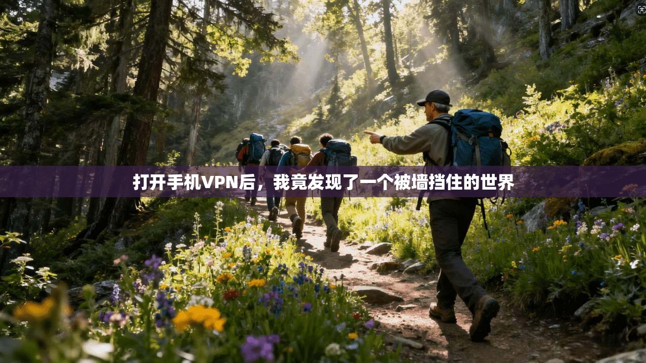 打开手机VPN后，我竟发现了一个被墙挡住的世界
