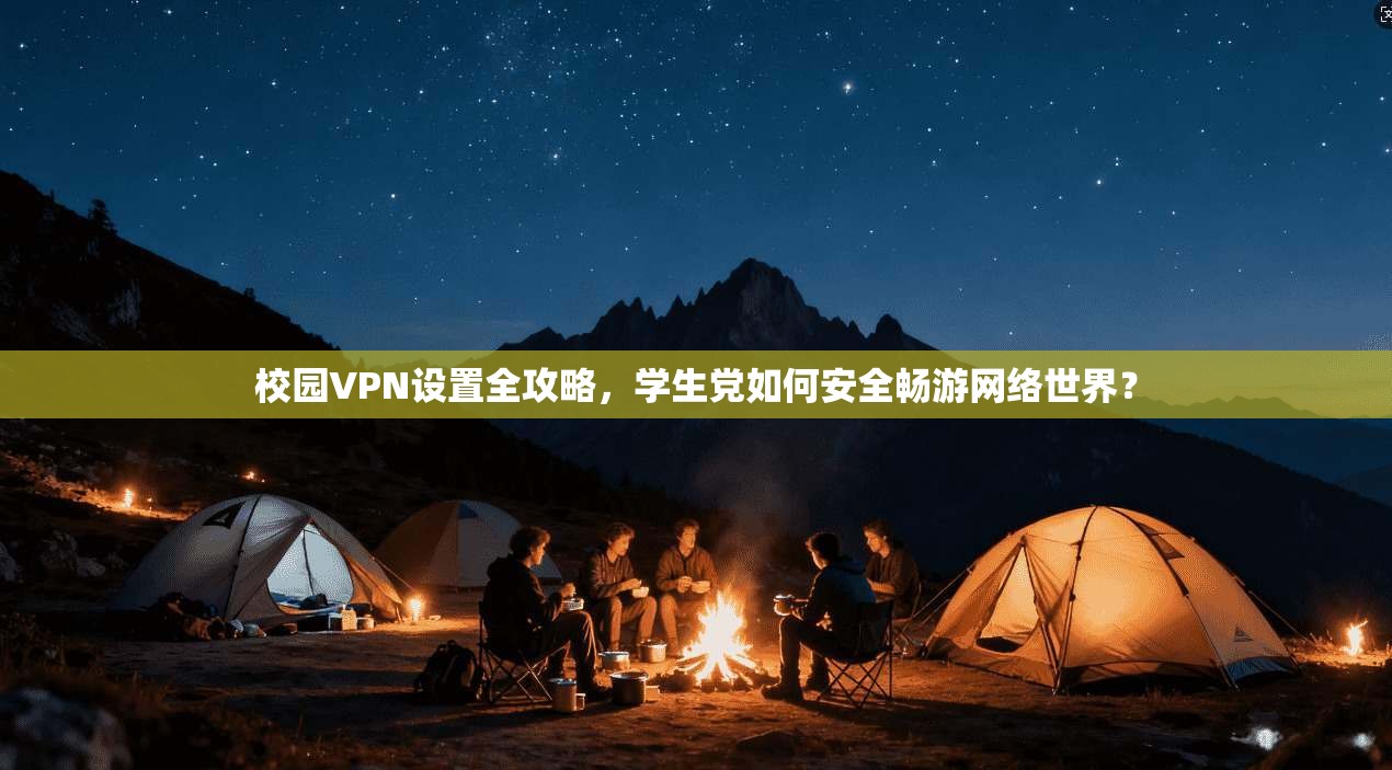 校园VPN设置全攻略，学生党如何安全畅游网络世界？