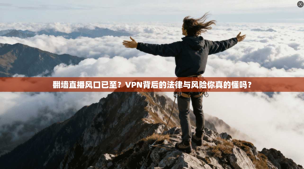 翻墙直播风口已至？VPN背后的法律与风险你真的懂吗？