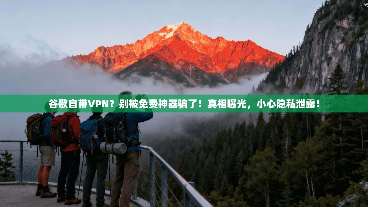 谷歌自带VPN？别被免费神器骗了！真相曝光，小心隐私泄露！