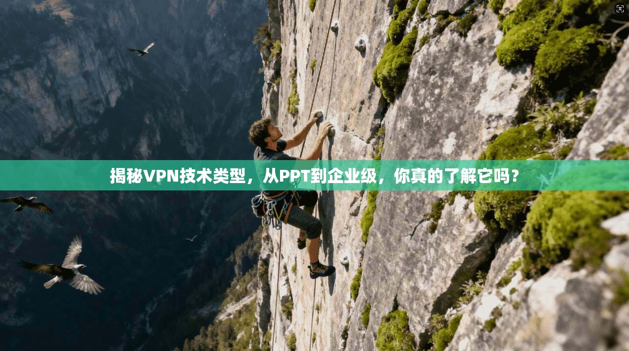 揭秘VPN技术类型，从PPT到企业级，你真的了解它吗？