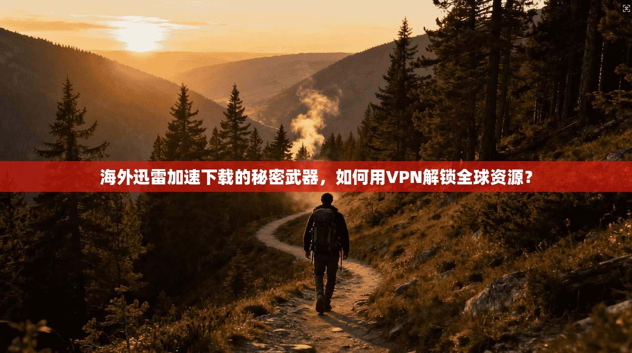 海外迅雷加速下载的秘密武器，如何用VPN解锁全球资源？