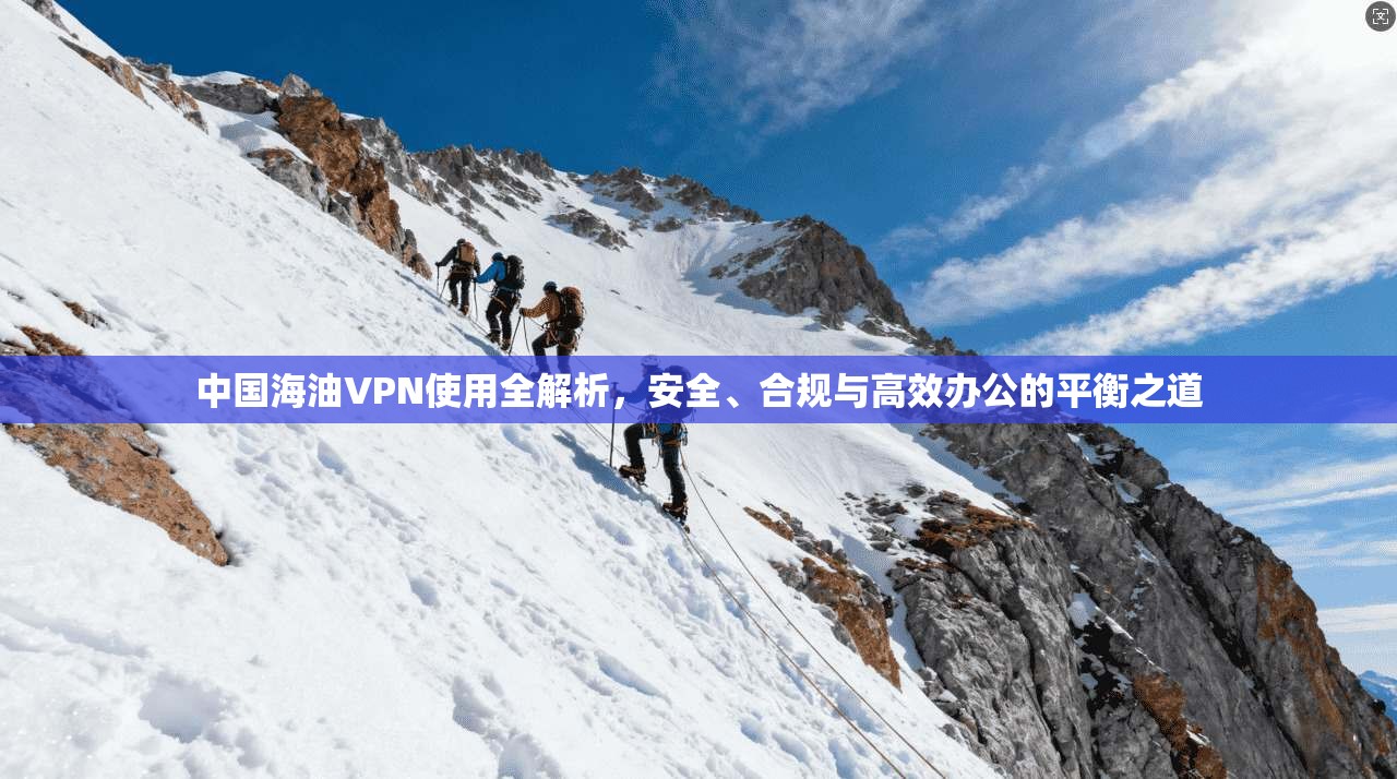 中国海油VPN使用全解析，安全、合规与高效办公的平衡之道