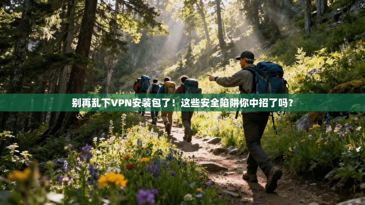 别再乱下VPN安装包了！这些安全陷阱你中招了吗？