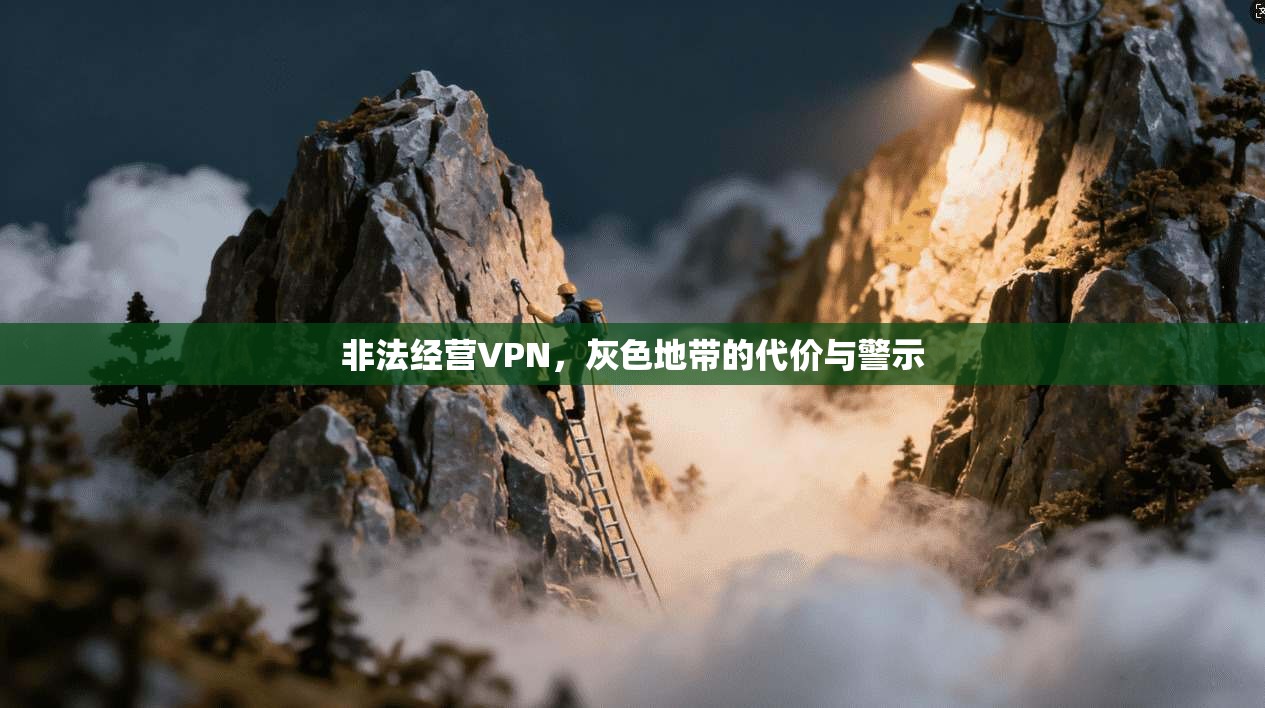 非法经营VPN,灰色地带的代价与警示