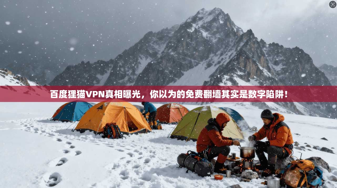 百度狸猫VPN真相曝光，你以为的免费翻墙其实是数字陷阱！