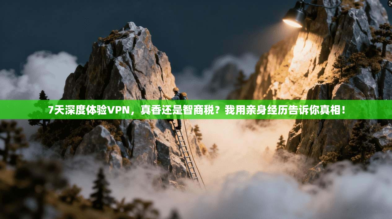 7天深度体验VPN，真香还是智商税？我用亲身经历告诉你真相！