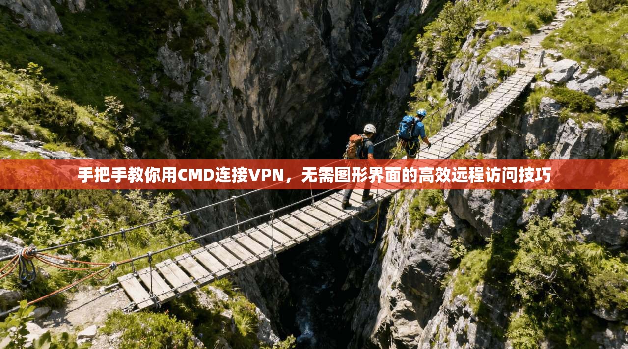 手把手教你用CMD连接VPN，无需图形界面的高效远程访问技巧