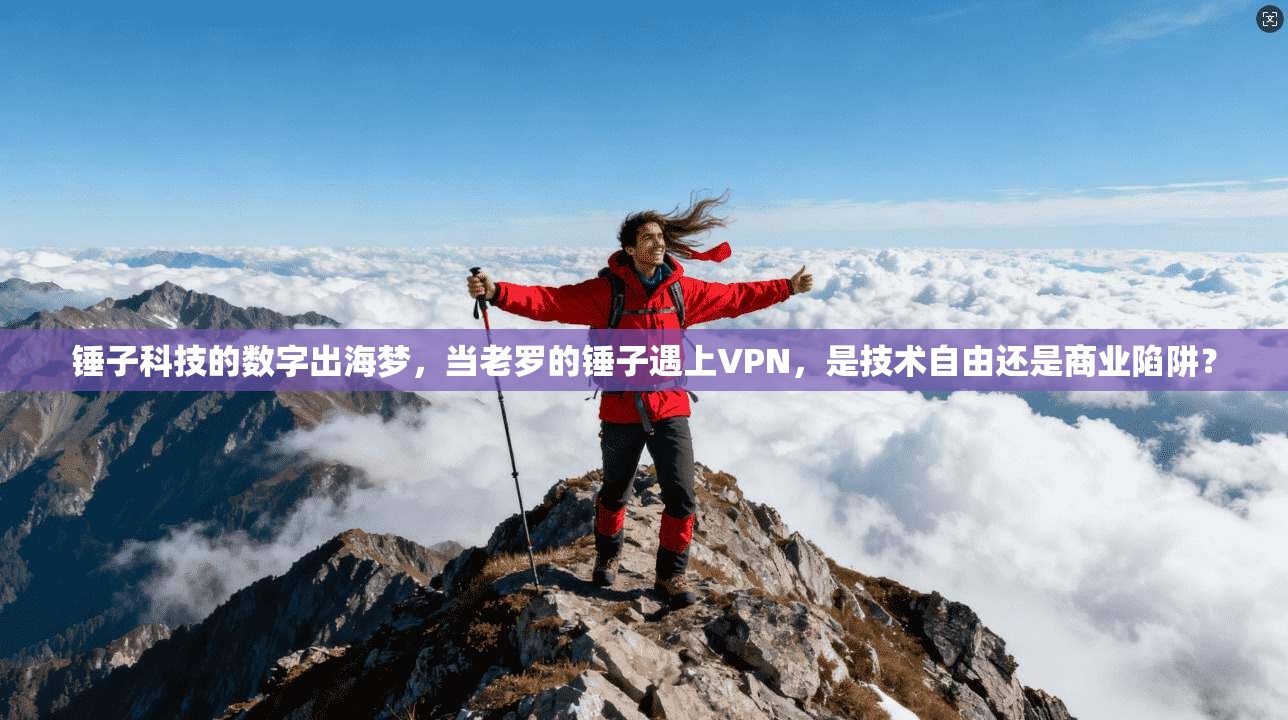 锤子科技的数字出海梦，当老罗的锤子遇上VPN，是技术自由还是商业陷阱？