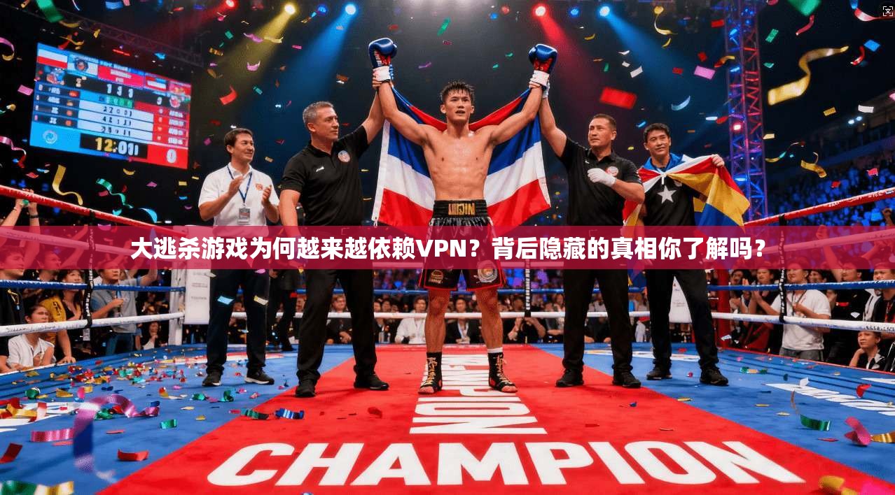 大逃杀游戏为何越来越依赖VPN?背后隐藏的真相你了解吗?
