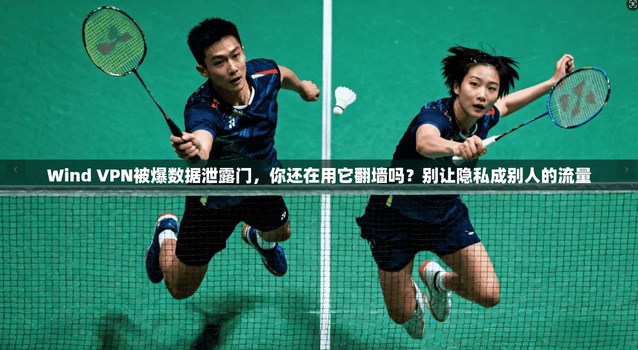 Wind VPN被爆数据泄露门，你还在用它翻墙吗？别让隐私成别人的流量