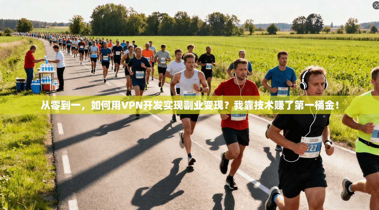 从零到一,如何用VPN开发实现副业变现?我靠技术赚了第一桶金!