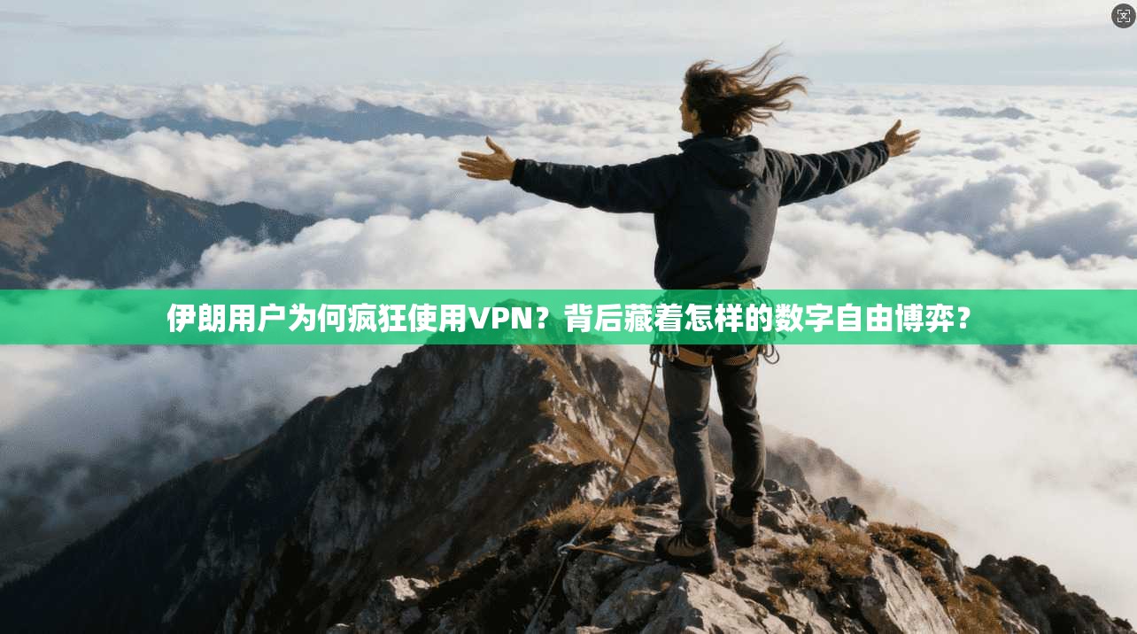 伊朗用户为何疯狂使用VPN?背后藏着怎样的数字自由博弈?