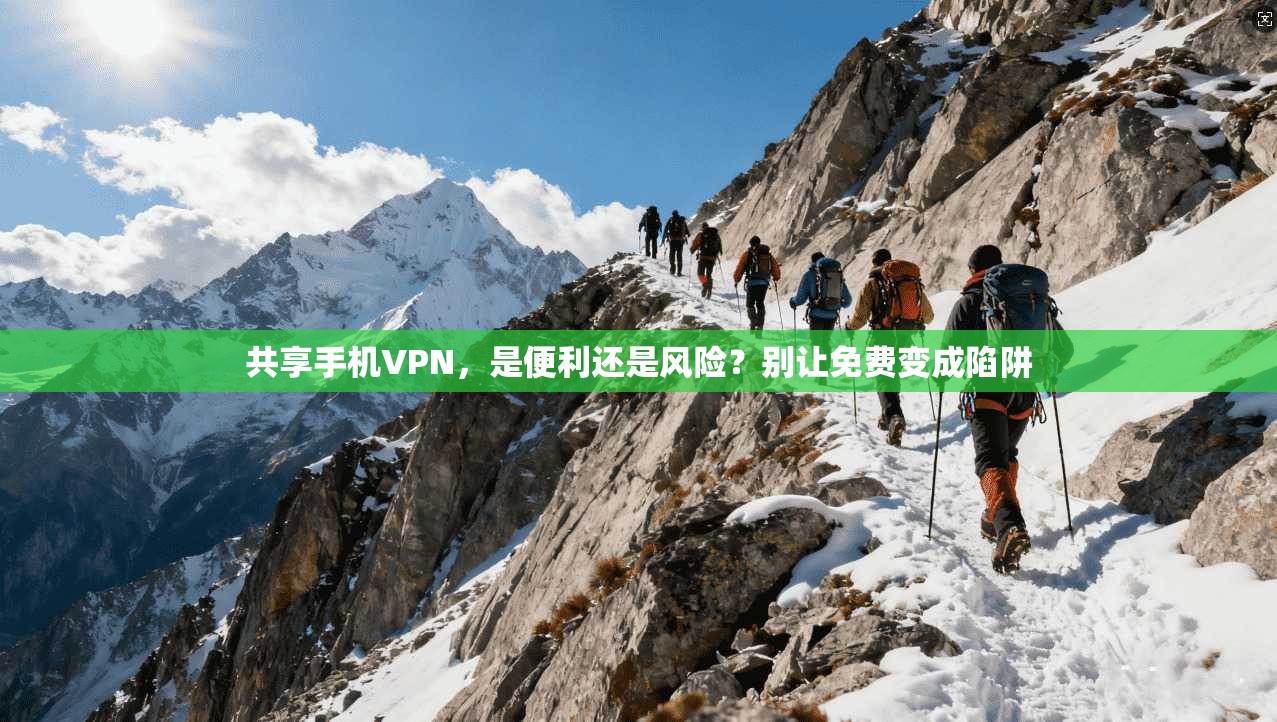 共享手机VPN，是便利还是风险？别让免费变成陷阱