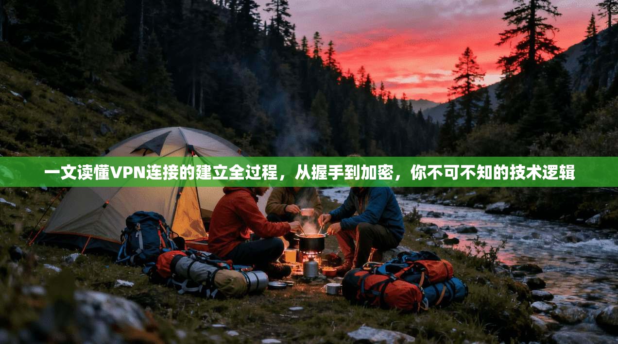 一文读懂VPN连接的建立全过程,从握手到加密,你不可不知的技术逻辑