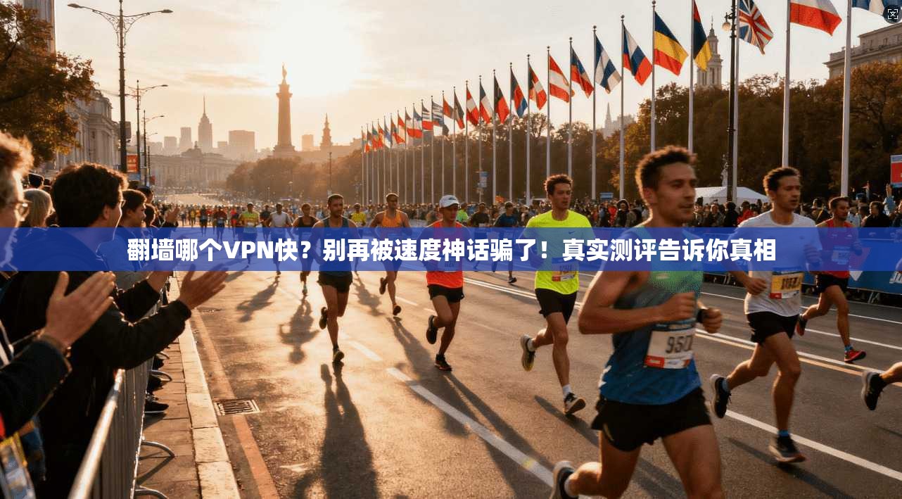 翻墙哪个VPN快？别再被速度神话骗了！真实测评告诉你真相