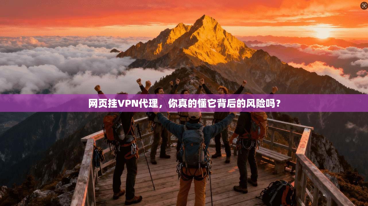 网页挂VPN代理，你真的懂它背后的风险吗？
