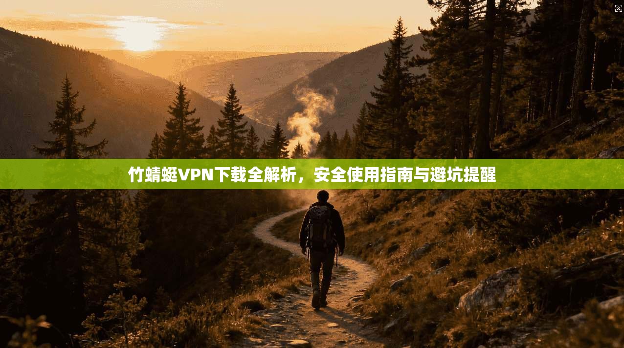 竹蜻蜓VPN下载全解析，安全使用指南与避坑提醒