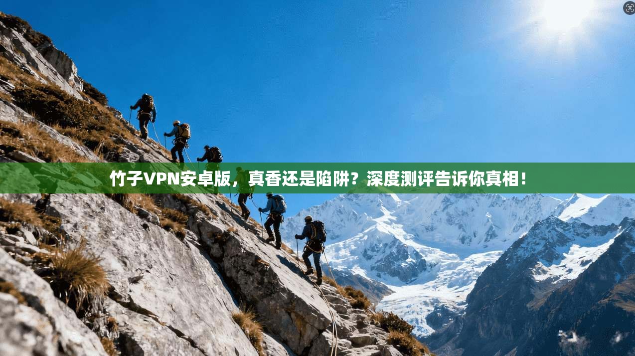 竹子VPN安卓版,真香还是陷阱?深度测评告诉你真相!
