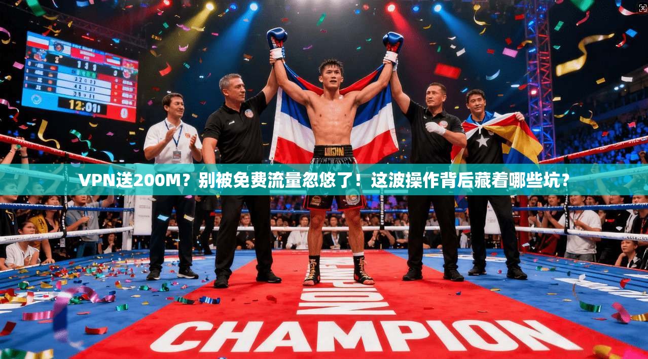 VPN送200M？别被免费流量忽悠了！这波操作背后藏着哪些坑？