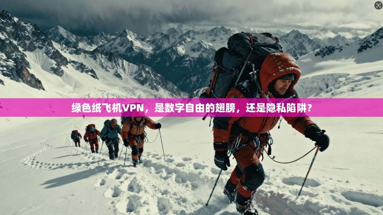 绿色纸飞机VPN，是数字自由的翅膀，还是隐私陷阱？