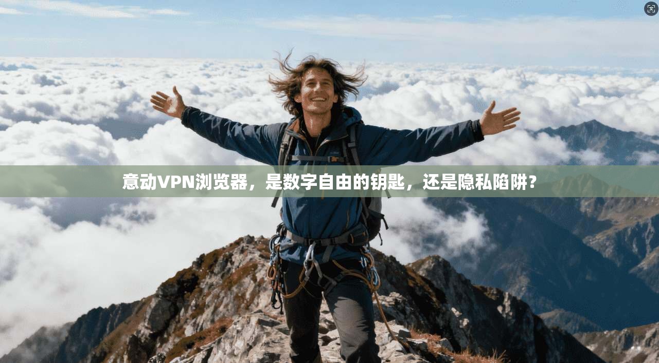 意动VPN浏览器,是数字自由的钥匙,还是隐私陷阱?