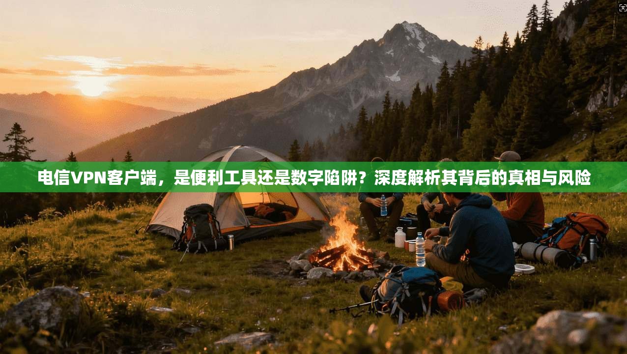 电信VPN客户端，是便利工具还是数字陷阱？深度解析其背后的真相与风险