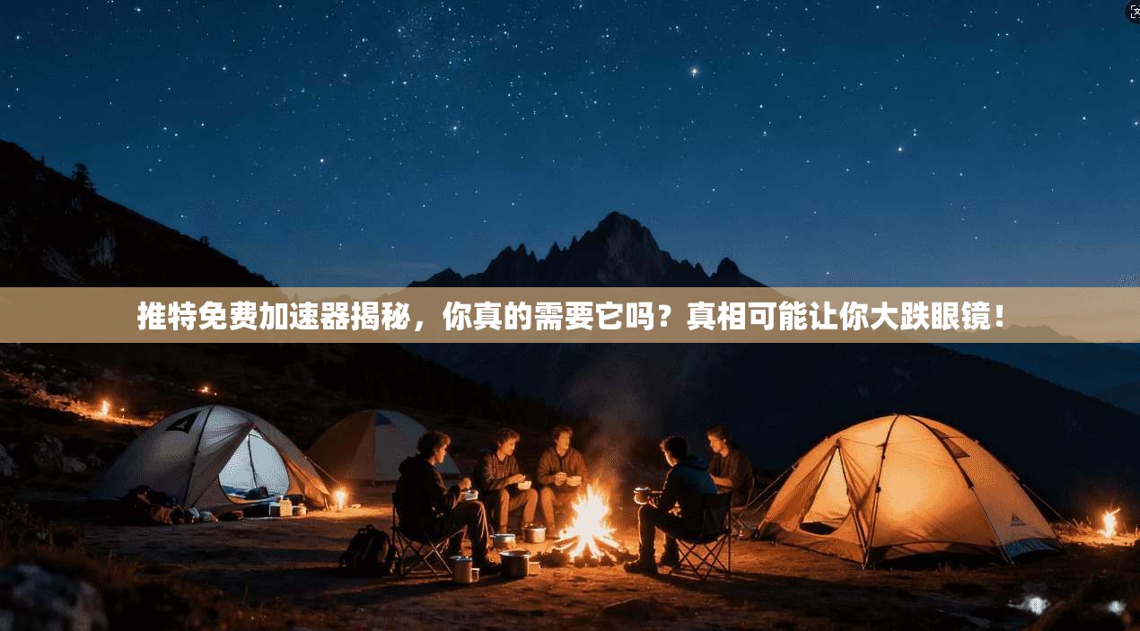 推特免费加速器揭秘,你真的需要它吗?真相可能让你大跌眼镜!
