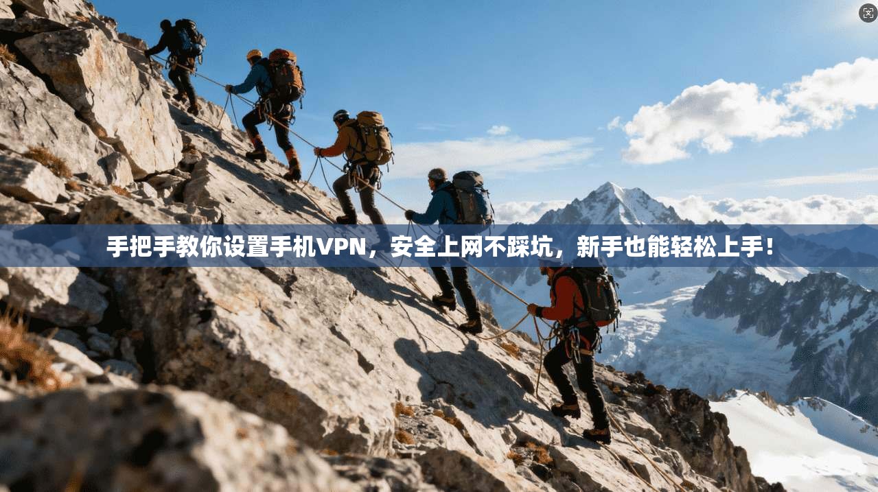 手把手教你设置手机VPN，安全上网不踩坑，新手也能轻松上手！