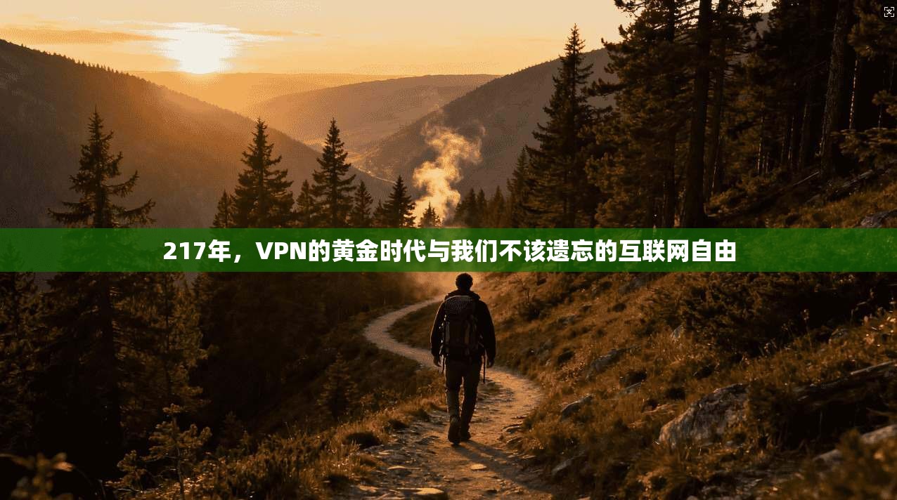 217年，VPN的黄金时代与我们不该遗忘的互联网自由