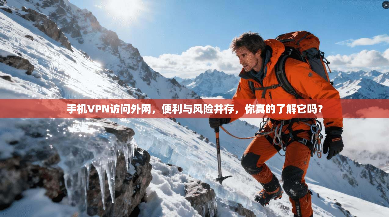 手机VPN访问外网，便利与风险并存，你真的了解它吗？