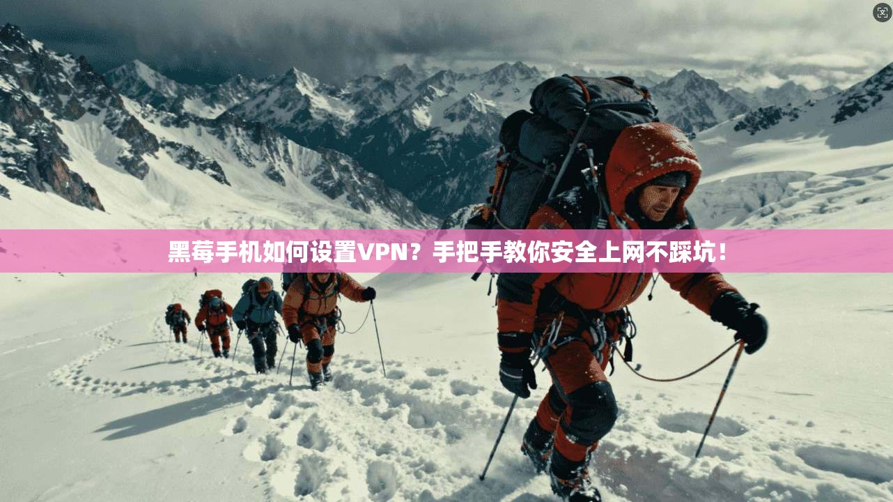 黑莓手机如何设置VPN？手把手教你安全上网不踩坑！