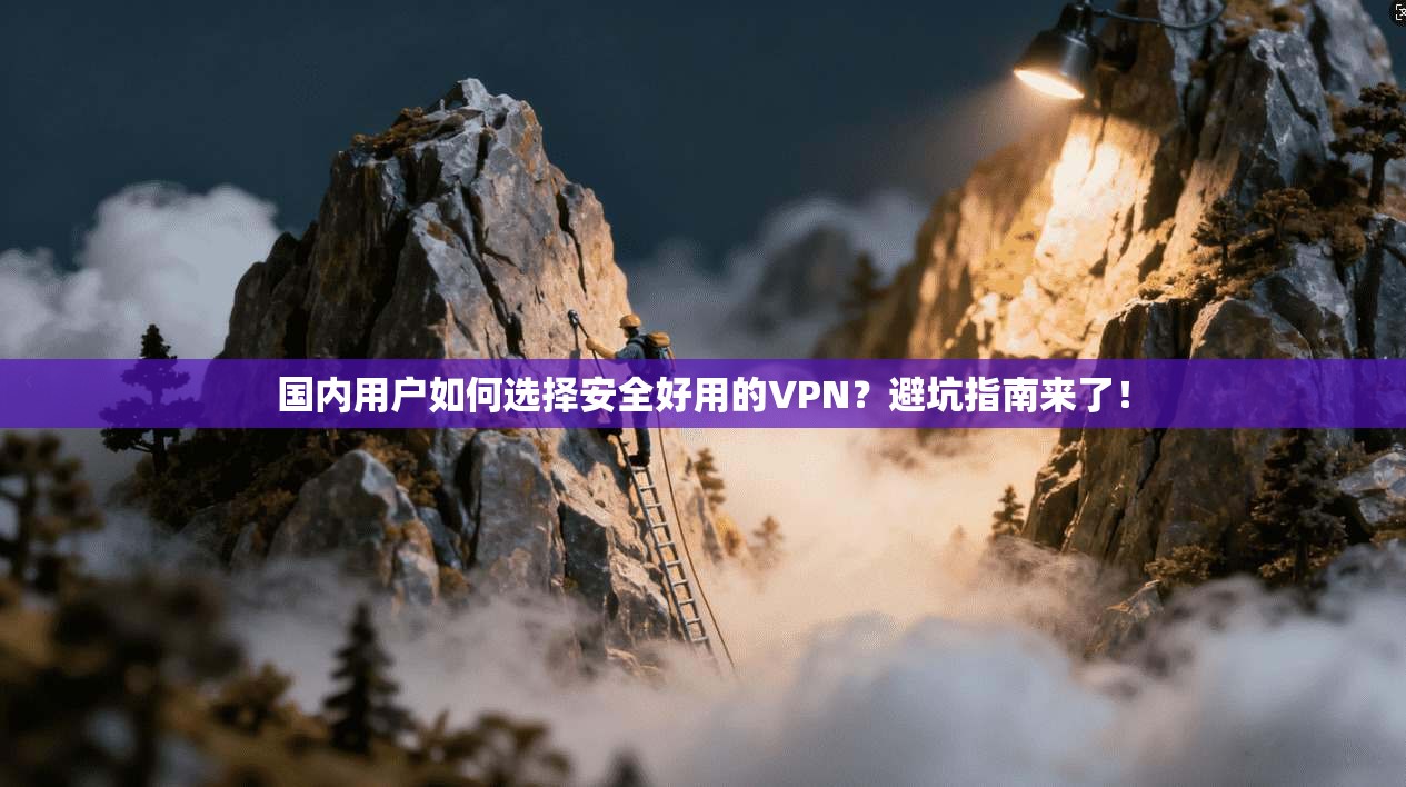 国内用户如何选择安全好用的VPN？避坑指南来了！