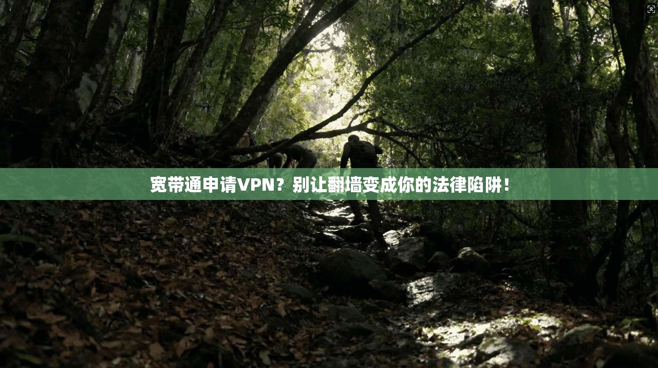 宽带通申请VPN？别让翻墙变成你的法律陷阱！