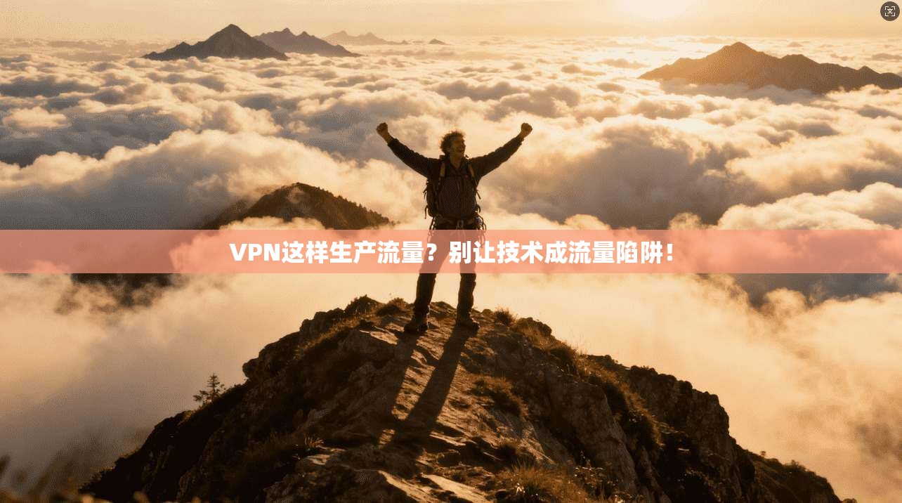 VPN这样生产流量？别让技术成流量陷阱！