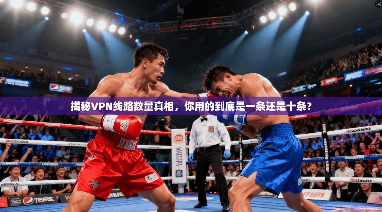 揭秘VPN线路数量真相，你用的到底是一条还是十条？