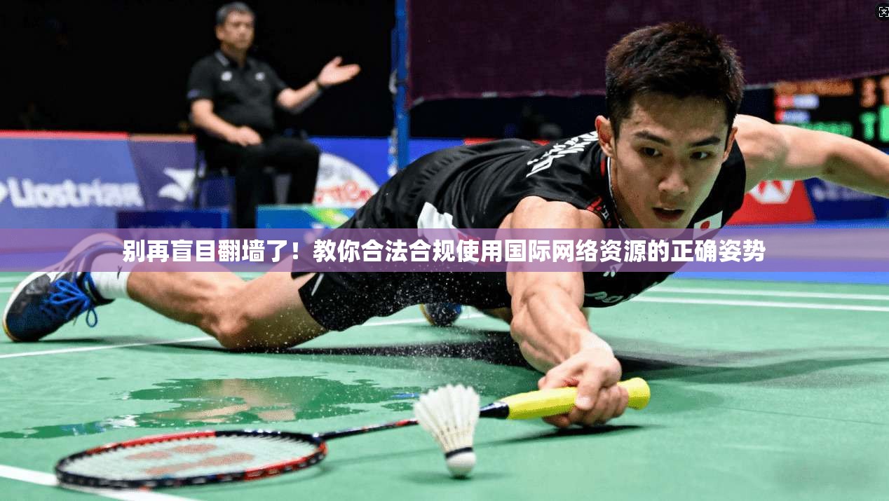 别再盲目翻墙了！教你合法合规使用国际网络资源的正确姿势