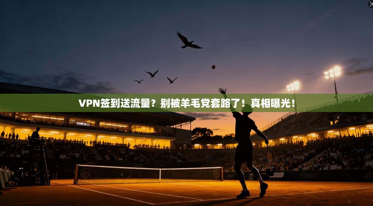 VPN签到送流量？别被羊毛党套路了！真相曝光！