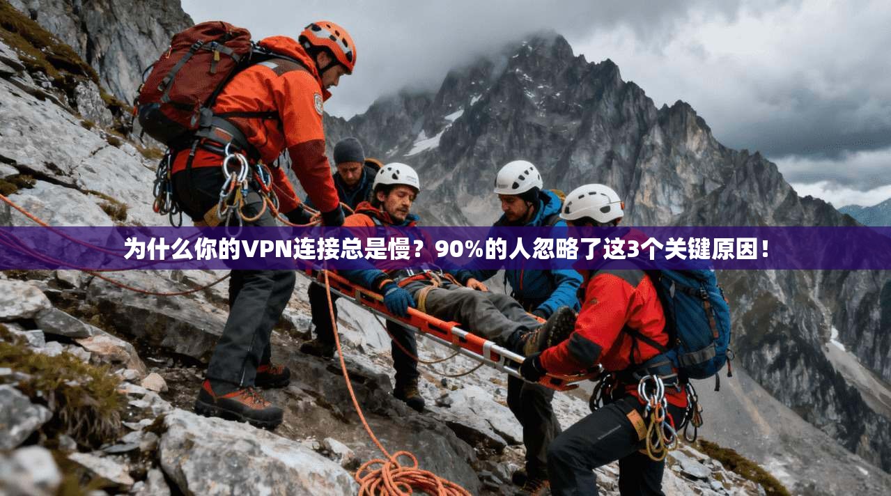 为什么你的VPN连接总是慢？90%的人忽略了这3个关键原因！