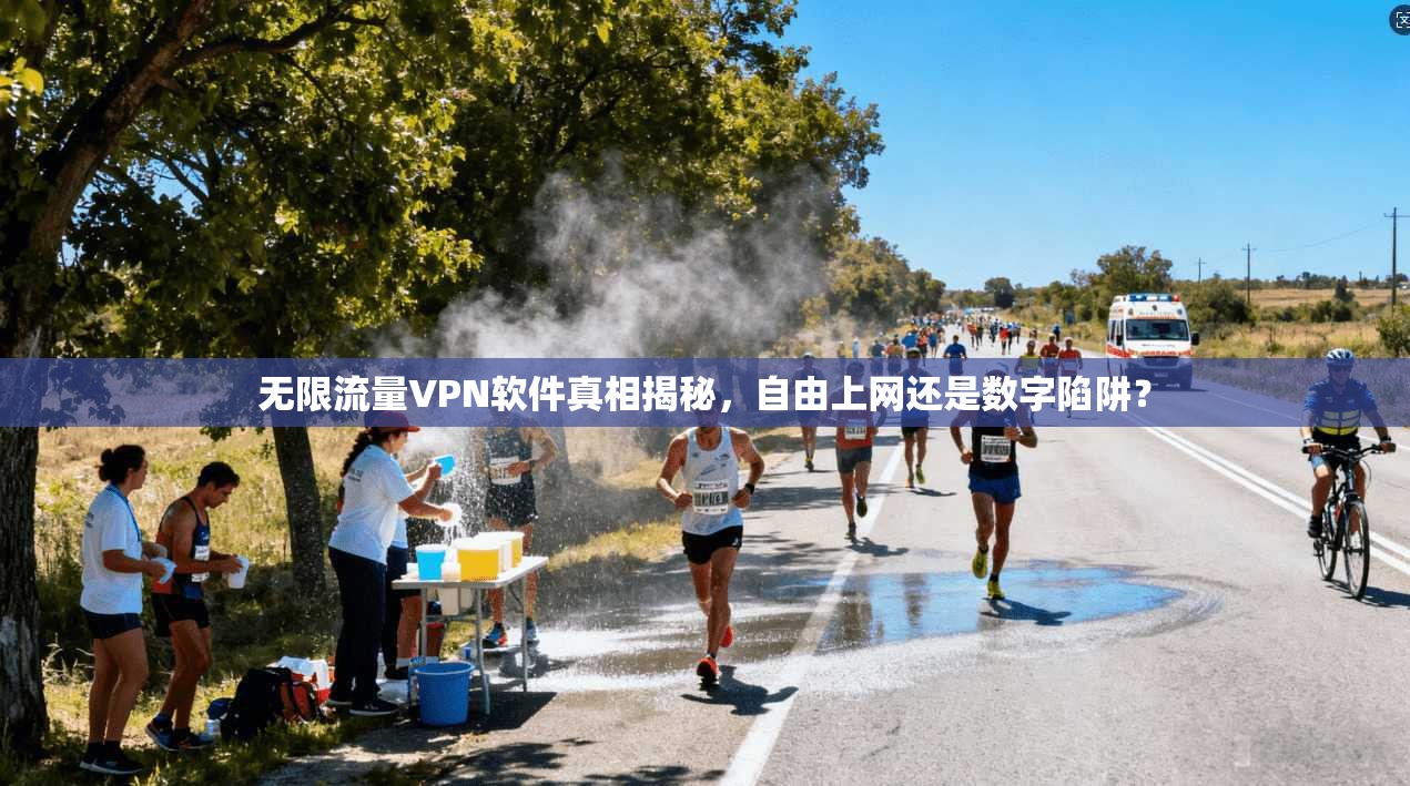 无限流量VPN软件真相揭秘，自由上网还是数字陷阱？